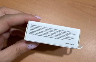 Cable Carga USB-C Apple 60W 1m