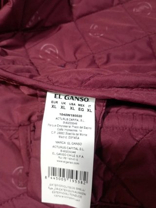 Chaqueta El Ganso Azul y Roja