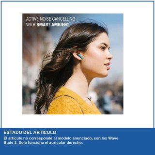 - JBL Wave Flex 2 auriculares inalámbricos