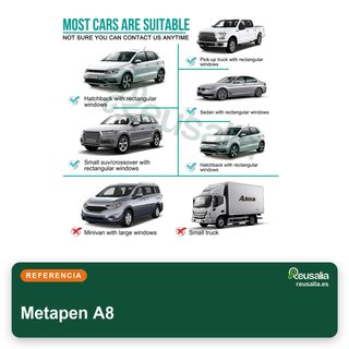 Metapen A8 lápiz precisión para iPad