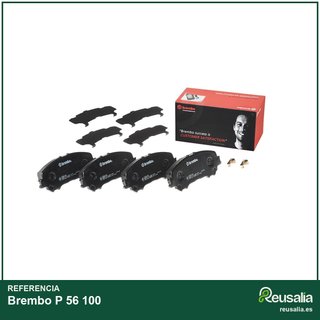 Brembo P 56 100 pastillas frenos avisador
