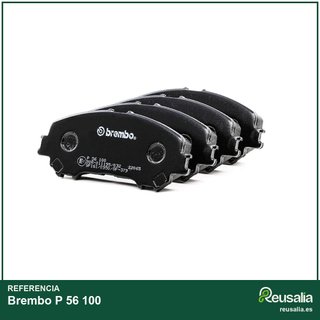 Brembo P 56 100 pastillas frenos avisador