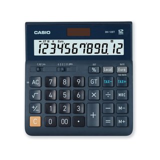 Casio DH-12ET calculadora escritorio pantalla