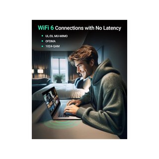 BrosTrend WiFi rápido doble banda portátil