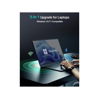 BrosTrend WiFi rápido doble banda portátil
