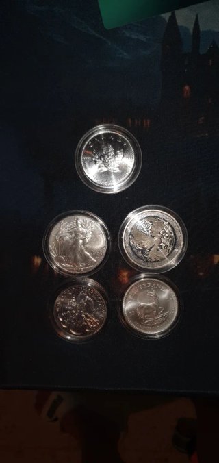 Monedas de Plata 1oz Bullion