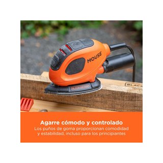 - BLACK+DECKER BEW230BCA-QS lijadora compacta