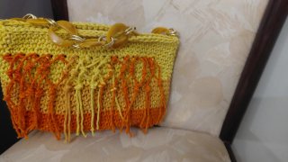 Borsa fatta a mano uncinetto