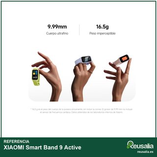 Xiaomi Smart Band 9 Active pulsera morada