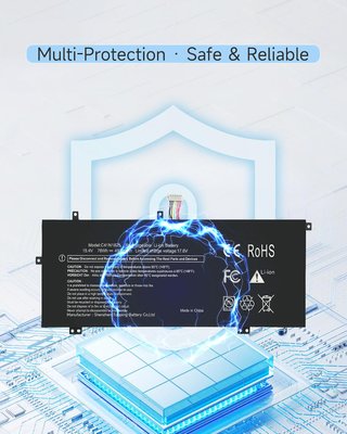 GINGEPRO Batería C41N1825 76Wh 15,4V 4900mAh ASUS