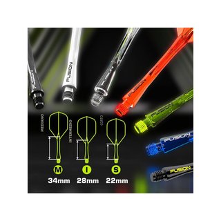 Winmau Fusion sistema integrado vuelo eje