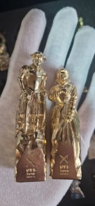 Scacchiera Don Chisciotte oro