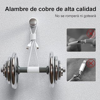 BOLUX-JS Cargador 120W Xiaomi con Cable 2m USB-A-C