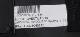 ELECTROVENTILADOR LAND ROVER EVOQUE SE Dynamic