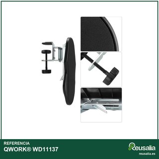 QWORK® reposabrazos ergonómico escritorio