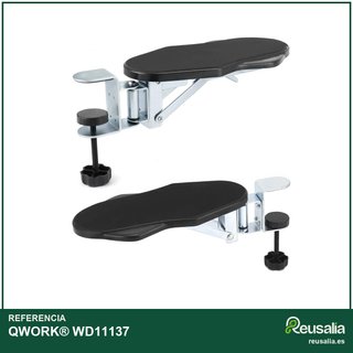 QWORK® reposabrazos ergonómico escritorio