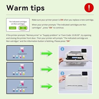 Swiss Toner 415X Con chip HP MFP M479fnw 4 Pack