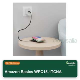 Amazon Basics base carga inalámbrica 15W Qi