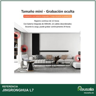 JINGRONGHUA Mini cámara mini visión nocturna