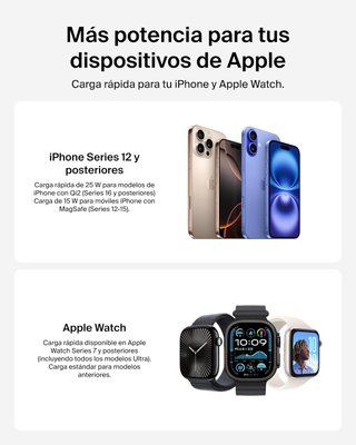 BELKIN UltraCharge 2en1 Qi2 25W MagSafe PD 45W