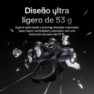 RAPOO VT3 MAX Gen‑2 Ratón 8000Hz 53g 30000 DPI