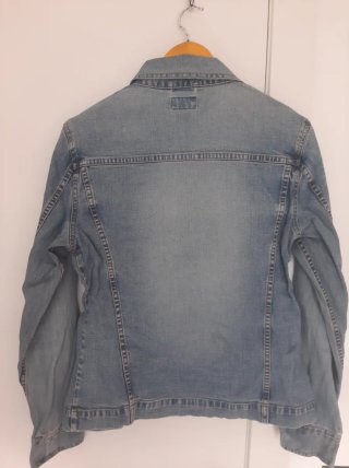 Chaqueta vaquera clásica azul