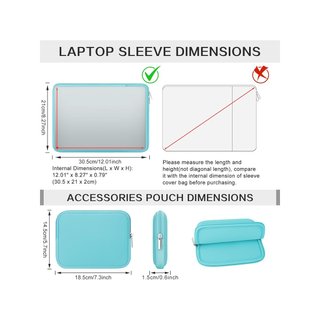 Funda portátil protección con bolsillo accesorios