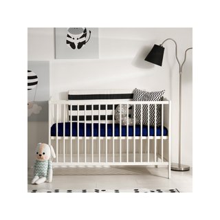 Dreamzie sábanas cuna algodón ajustables azul