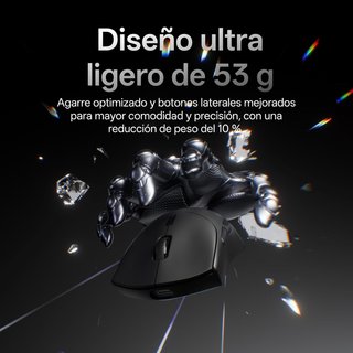 RAPOO VT7 MAX Ratón 30000DPI 8KHz 53g 750h 120M