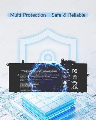GINGEPRO Batería L17C6P72 48Wh11,4V 4220mAh Lenovo