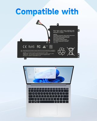 GINGEPRO Batería L17C3PG1 58Wh4950mAh11,55V Lenovo