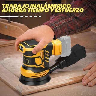 ROADTIME Lijadora Orbital 125mm 3 Velocidades 20V