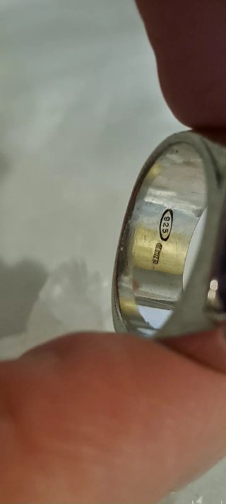 Anello Argento Massiccio Quarzo Rosa