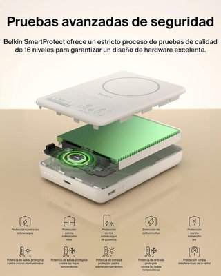 BELKIN BoostCharge PowerBank 10000mAh Qi2 Beis