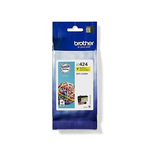Brother LC424C cartucho tinta original cian