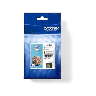 Brother LC424C cartucho tinta original cian
