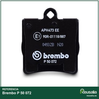 Brembo P 50 072 pastillas freno calidad