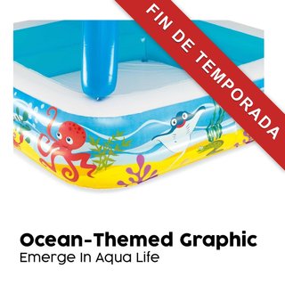 Bestway 52192 piscina infantil con parasol