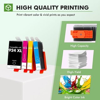 INFITONER 924XL tinta HP 8120e‑8135e 4 Pack