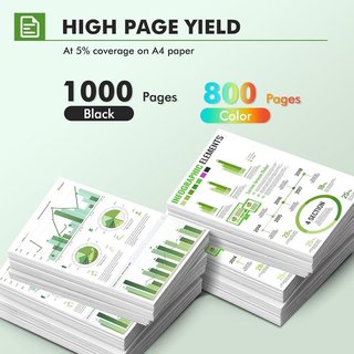INFITONER 924XL tinta HP 8120e‑8135e 4 Pack