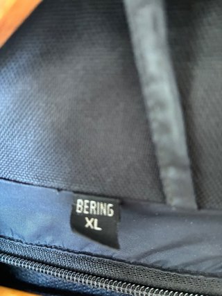 Chaqueta Moto Bering Negra y Azul