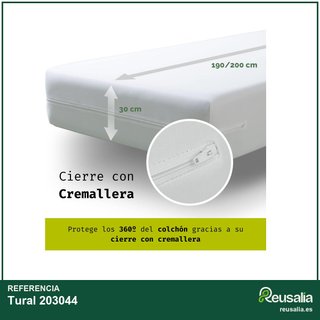 Tural funda colchón infantil 70x140 impermeable