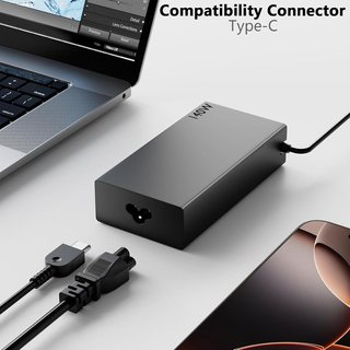 NEGSAIY Cargador 140W 20V 7A USB‑C Lenovo Pro Yoga