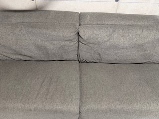 Sofá modular extensible marrón