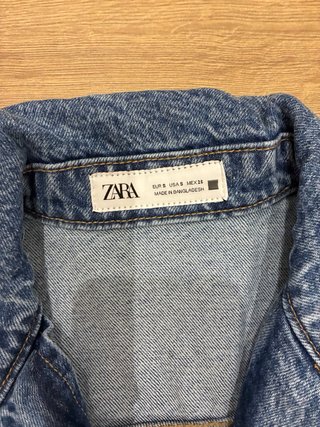 Mono vaquero largo Zara