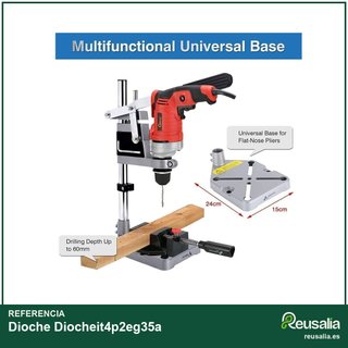 Soporte taladro columna ajustable resistente