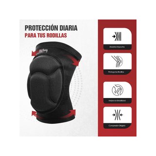 Rodilleras protección espuma para trabajo y