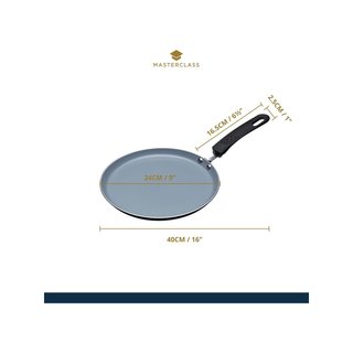 MasterClass sartén crepes antiadherente saludable