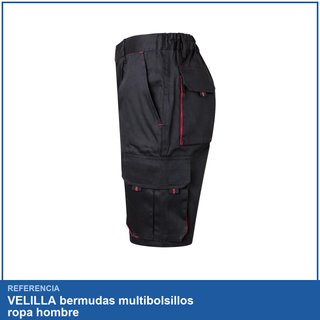 VELILLA bermudas multibolsillos ropa hombre