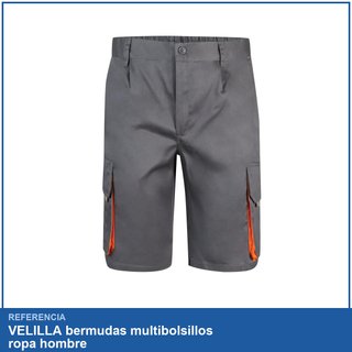 VELILLA bermudas multibolsillos ropa hombre